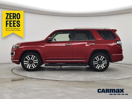 Red 2021 Toyota 4Runner Limited