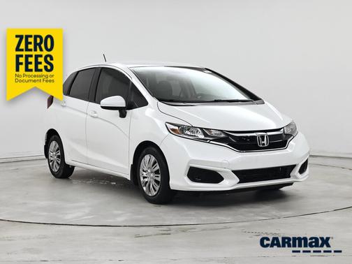 White 2019 Honda Fit LX