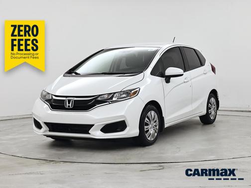 White 2019 Honda Fit LX