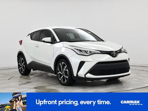 White 2021 Toyota C-HR XLE
