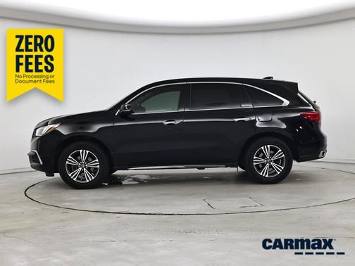 Black 2018 Acura MDX