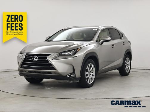 Silver 2015 Lexus NX 200t