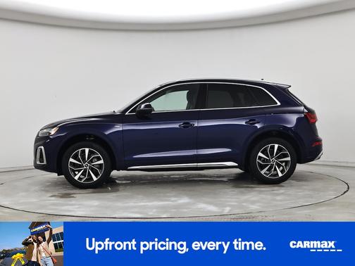 Blue 2022 Audi Q5 S-Line Premium