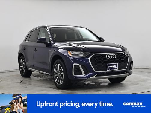 Blue 2022 Audi Q5 S-Line Premium