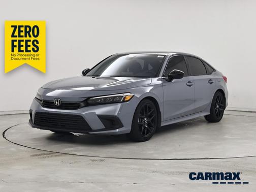 Gray 2024 Honda Civic Sport