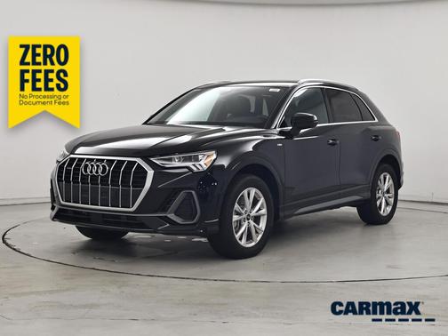Black 2024 Audi Q3 S-Line Premium