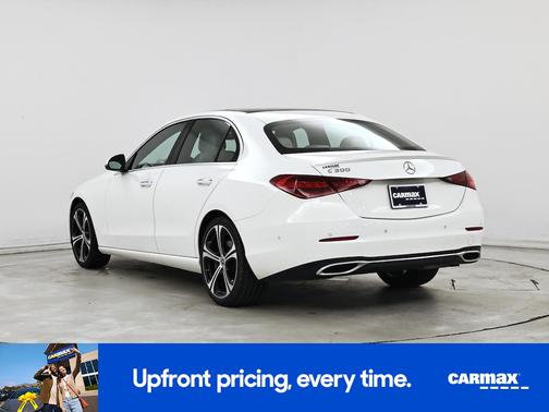 White 2023 Mercedes-Benz C-Class
