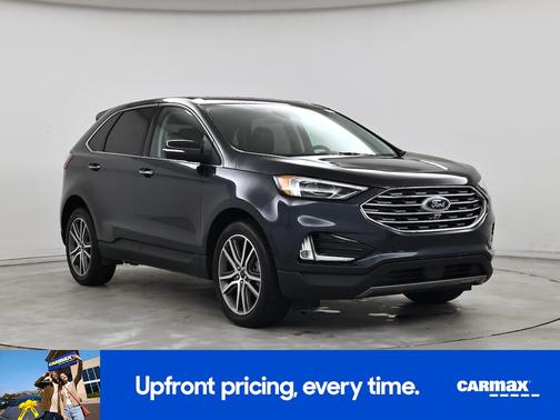 Gray 2024 Ford Edge Titanium