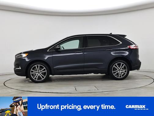 Gray 2024 Ford Edge Titanium