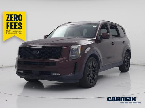 Burgundy 2021 Kia Telluride SX