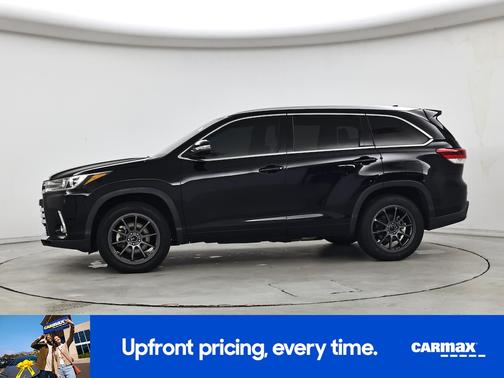 Black 2018 Toyota Highlander Limited