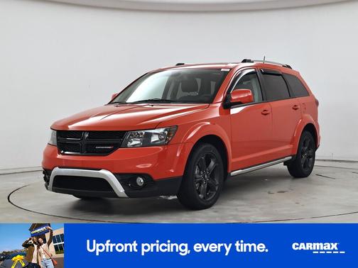 Orange 2019 Dodge Journey Crossroad