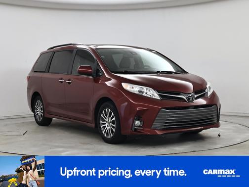 Red 2020 Toyota Sienna XLE