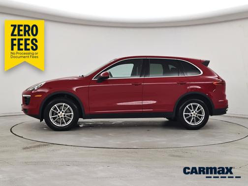 Red 2016 Porsche Cayenne