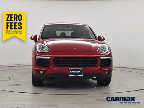 Red 2016 Porsche Cayenne