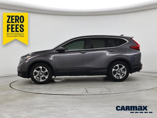 Gray 2018 Honda CR-V EX-L