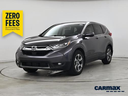 Gray 2018 Honda CR-V EX-L