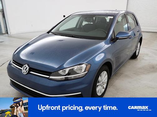 Blue 2018 Volkswagen Golf S