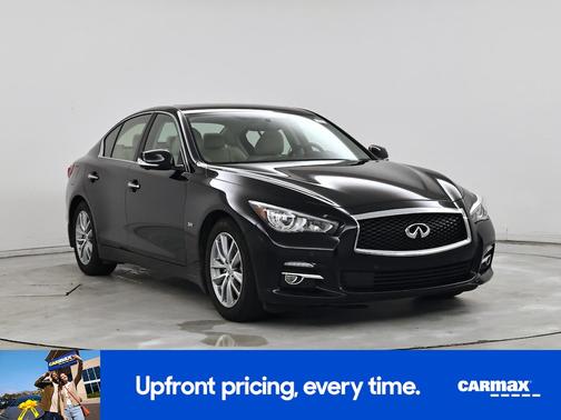 Black 2017 INFINITI Q50 Premium