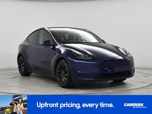 Blue 2023 Tesla Model Y Performance