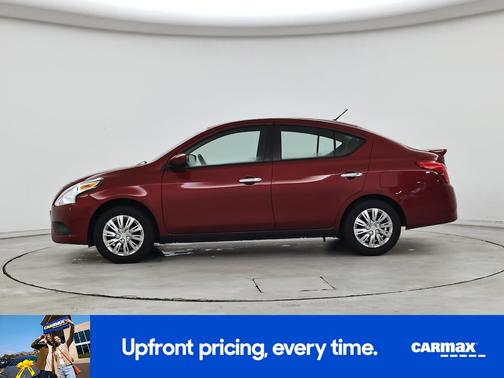 Red 2016 Nissan Versa SV