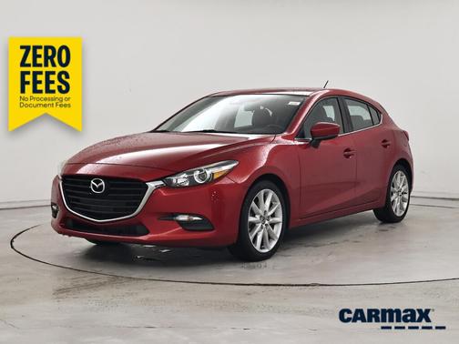 Red 2017 Mazda Mazda3 Touring