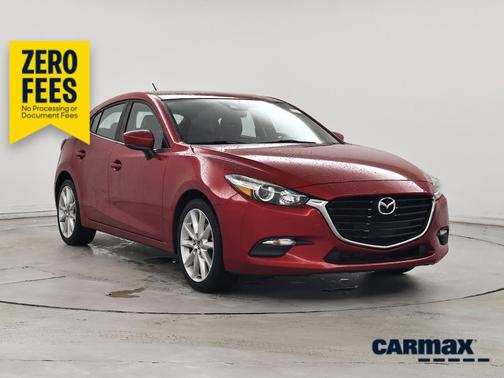 Red 2017 Mazda Mazda3 Touring