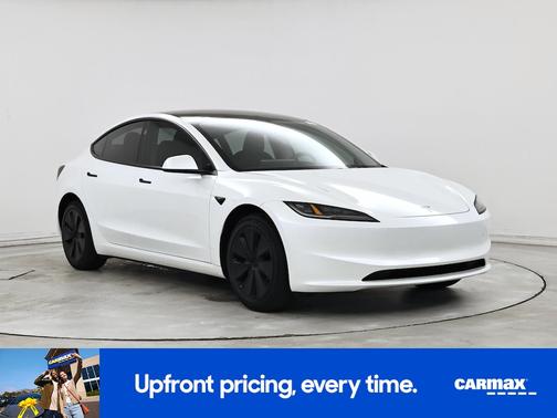 White 2024 Tesla Model 3 Long Range
