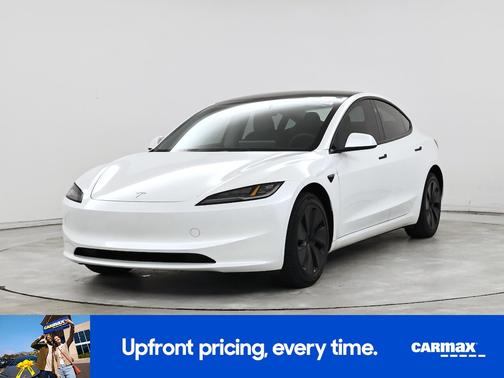 White 2024 Tesla Model 3 Long Range