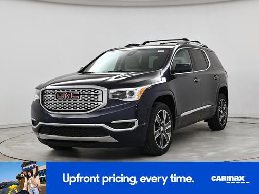 Blue 2018 GMC Acadia Denali