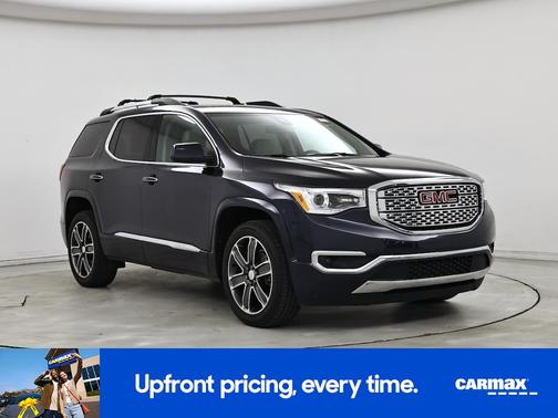 Blue 2018 GMC Acadia Denali