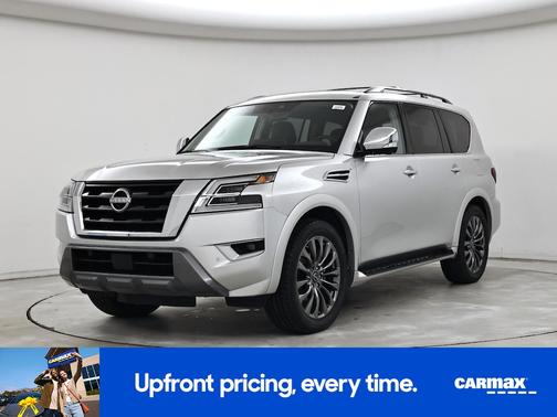 Silver 2024 Nissan Armada Platinum