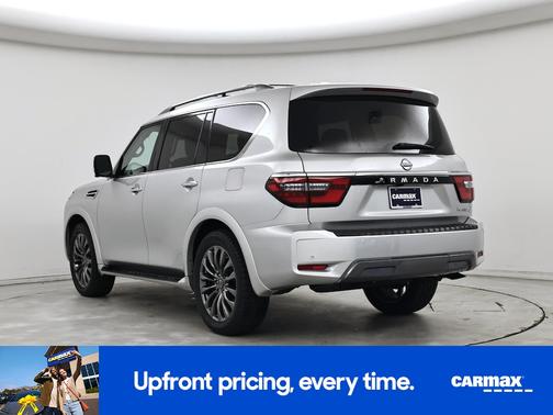Silver 2024 Nissan Armada Platinum