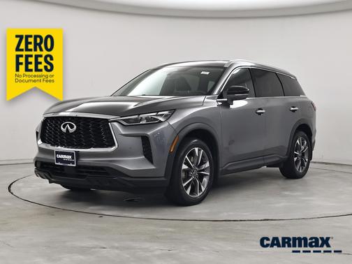 Gray 2024 INFINITI QX60 Luxe
