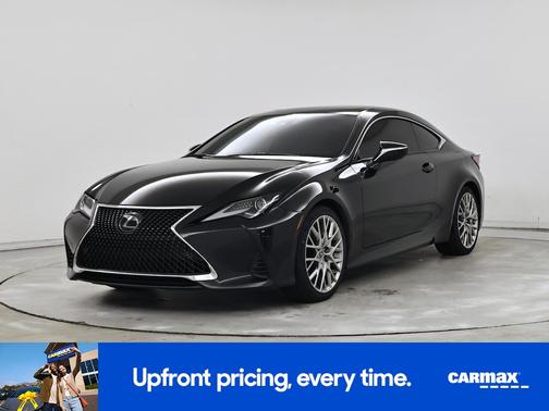 Black 2020 Lexus RC 350