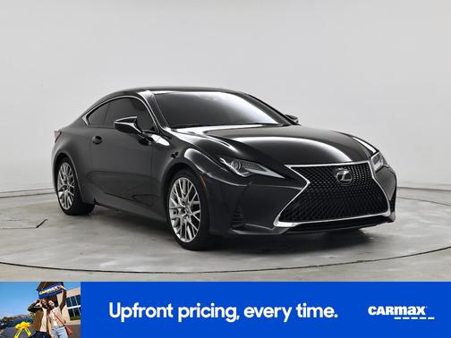Black 2020 Lexus RC 350