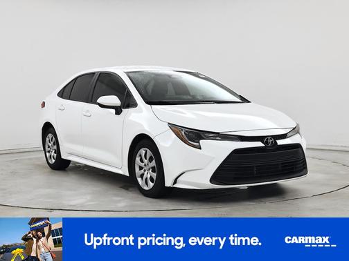 White 2023 Toyota Corolla LE