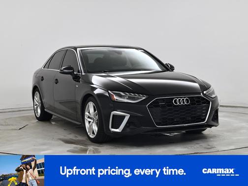 Black 2022 Audi A4 S-Line Premium Plus