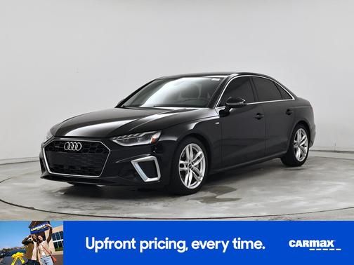 Black 2022 Audi A4 S-Line Premium Plus