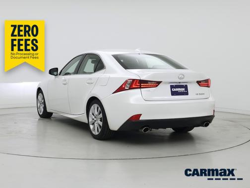 White 2016 Lexus IS 200t