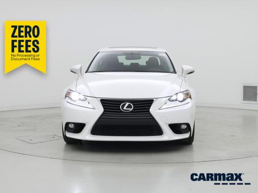 White 2016 Lexus IS 200t