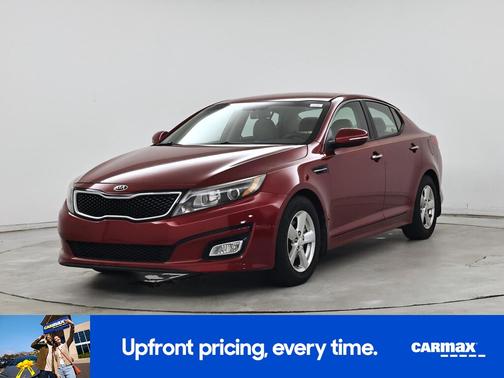 Red 2015 Kia Optima LX