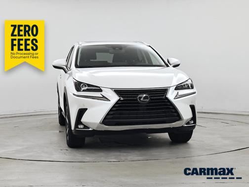 White 2020 Lexus NX 300