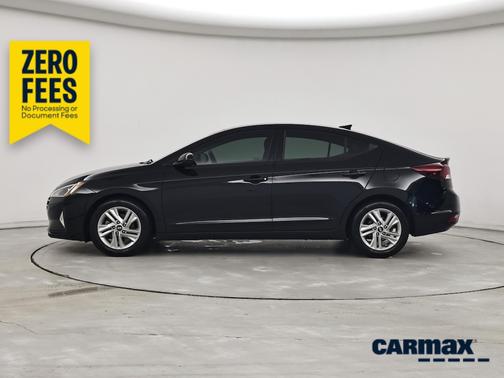 Black 2020 Hyundai ELANTRA SEL