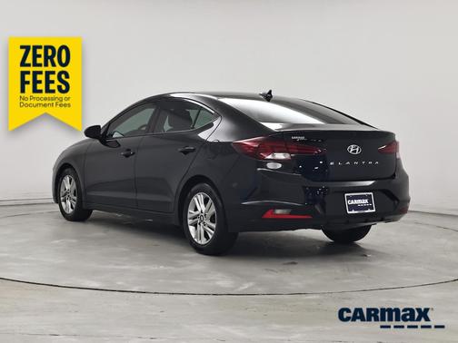 Black 2020 Hyundai ELANTRA SEL