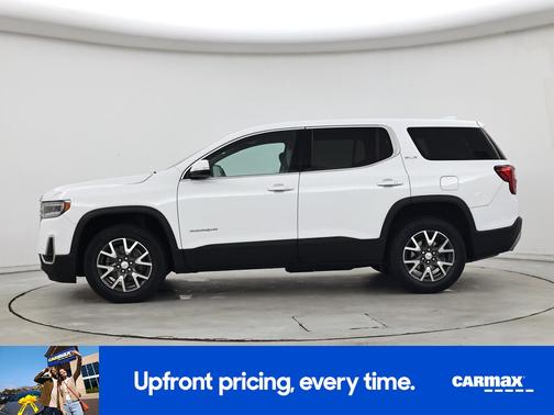 White 2021 GMC Acadia SLE