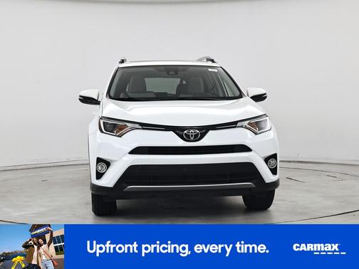 White 2018 Toyota RAV4 XLE