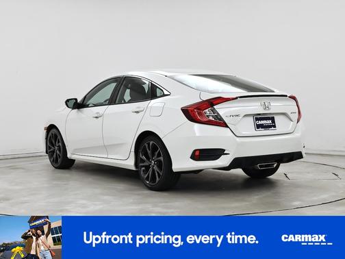 White 2019 Honda Civic Sport