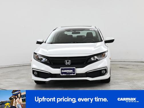 White 2020 Honda Civic EX