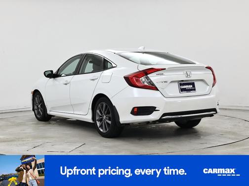 White 2020 Honda Civic EX